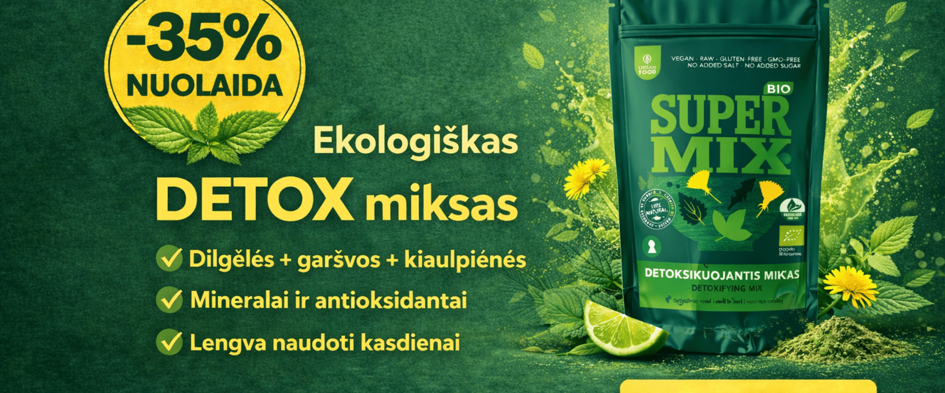 Detox nuolaida