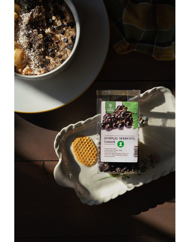 Džiovintos juodųjų serbentų uogos, 50 g 4