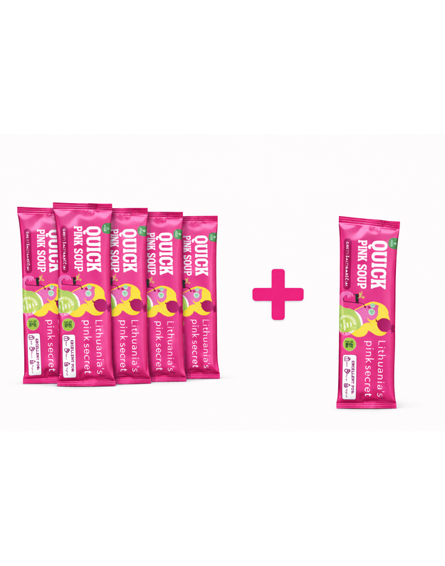 Greiti šaltibarščiai, 5 g x 5+1