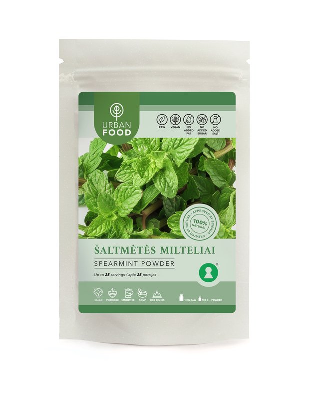 Šaltmėtės lapų milteliai, 50 g
