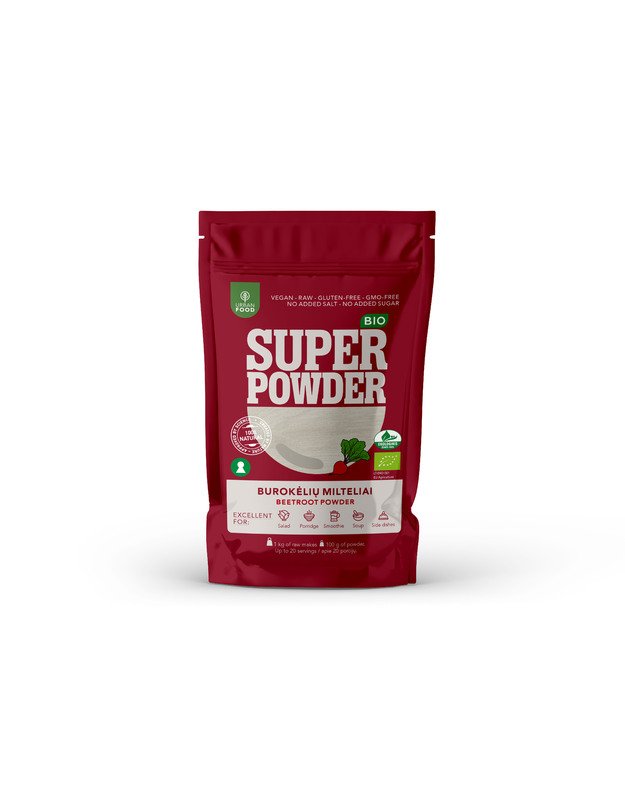 Burokėlių milteliai - EKOLOGIŠKI, 100 g