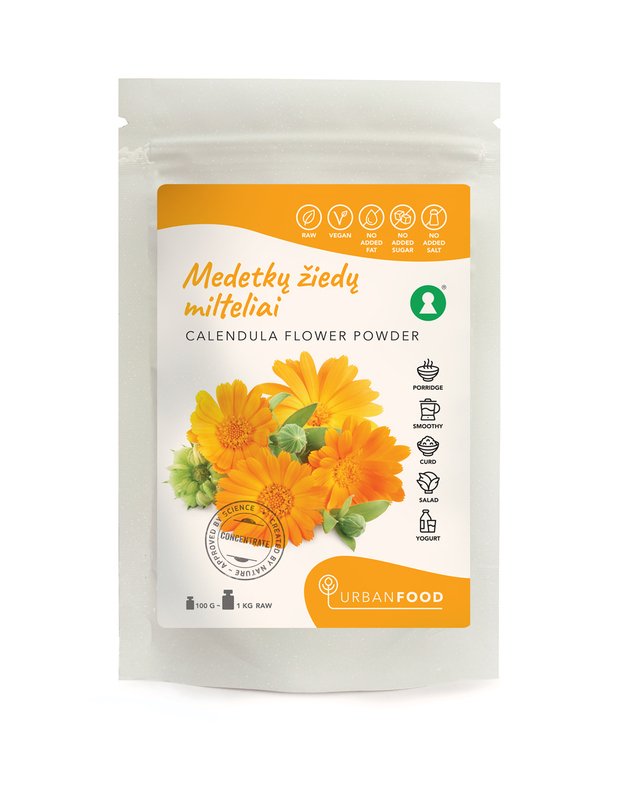 Calendula flowers powder, 50 g
