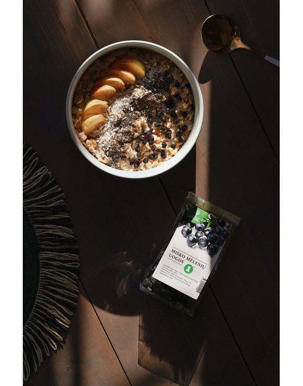 Džiovintos miško mėlynių uogos, 50 g 2