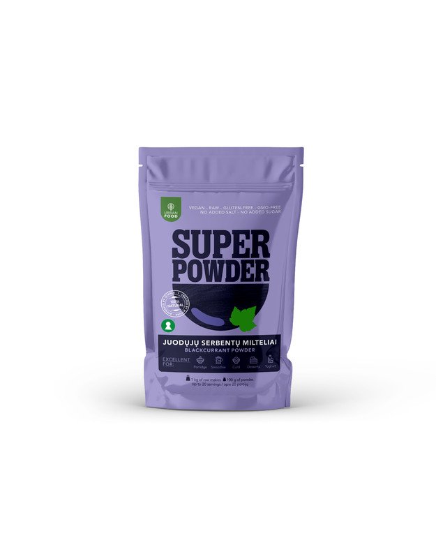 Juodųjų serbentų milteliai, 100 g