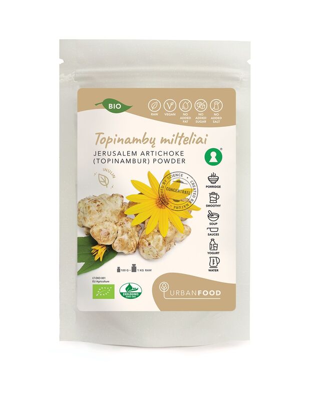 Topinambų milteliai - EKOLOGIŠKI, 100 g