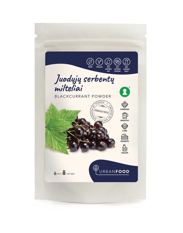 Juodųjų serbentų milteliai, 100 g