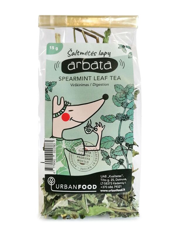 Spearmint leaf tea "Digestion", 15 g
