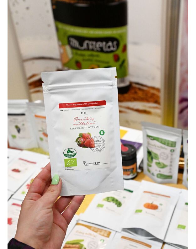 Strawberry powder - ORGANIC, 50-100 g 1