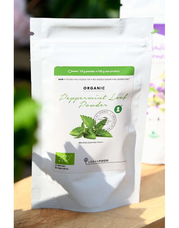 Pipirmėtės lapų milteliai - EKOLOGIŠKI, 50 g 2